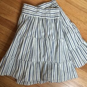 J.Crew full cotton mini with stretch waist